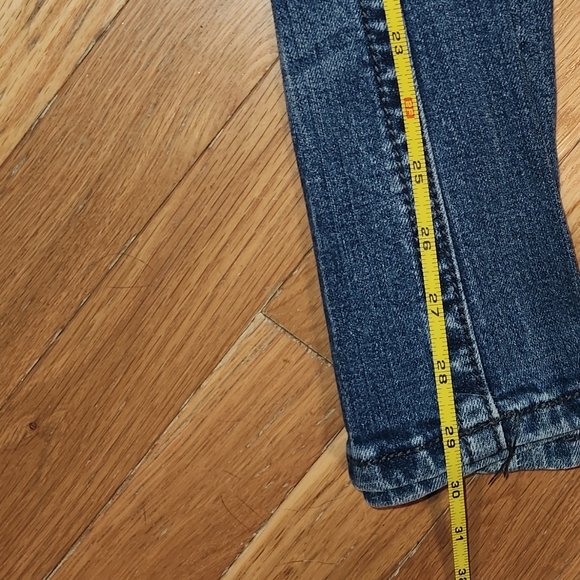 2PC SIZE 30 MISS ME BLING WINGS WHITE STITCHING BOOT & BLACK WHITE STITCHING - Picture 13 of 16